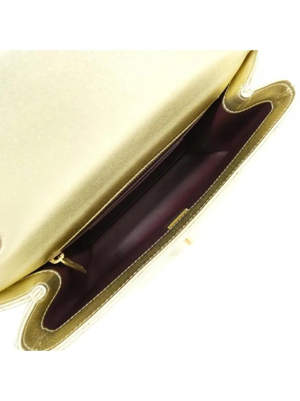Chanel Bag Handbag Gold